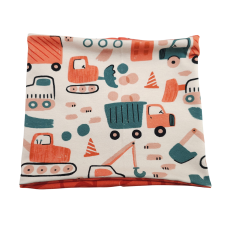 Wendeschlupfschal Kleine Bauarbeiter Orange
